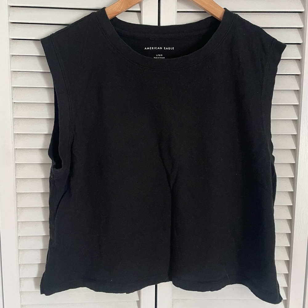 American Eagle Outfitters Black Women's Top